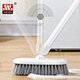 Indoor 180 Degree Toilet Bathroom Long Handle Adjustable Cleaning Plastic Floor Brush